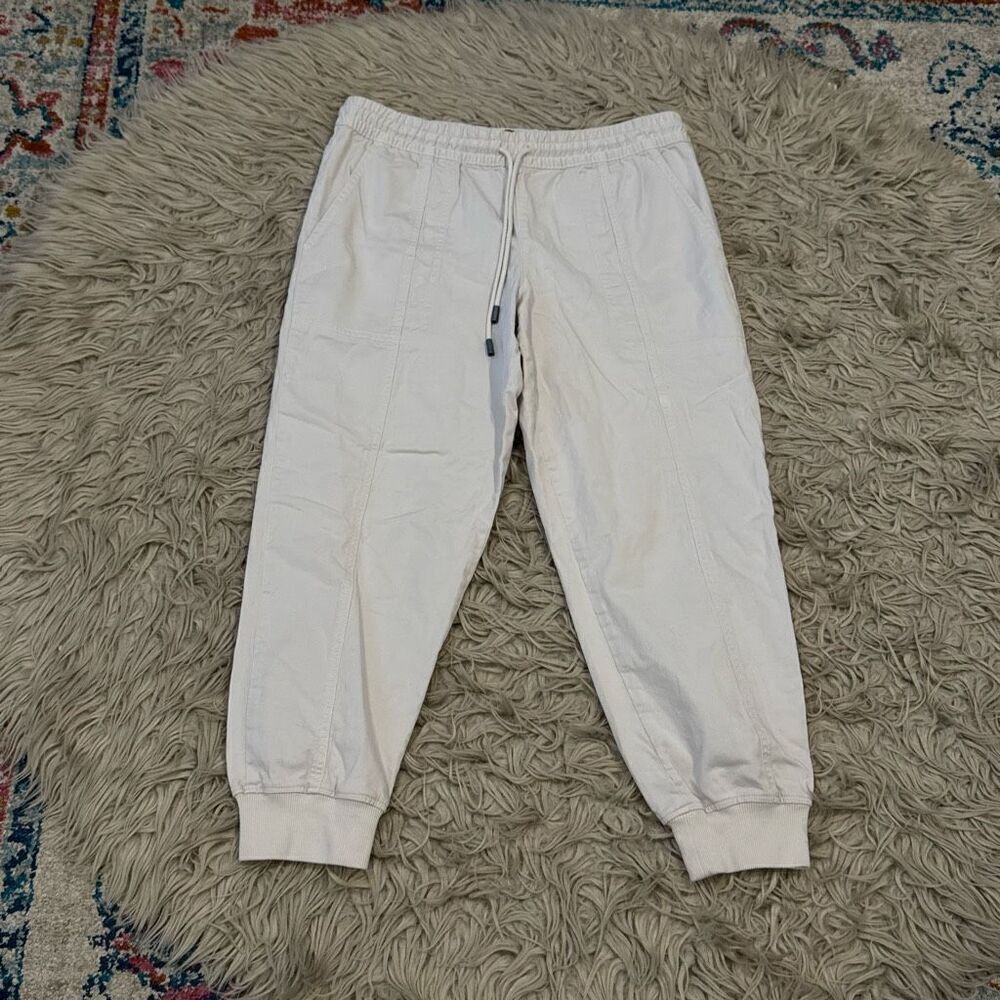 Garnet Hill Pima Cotton Ankle Pants size small